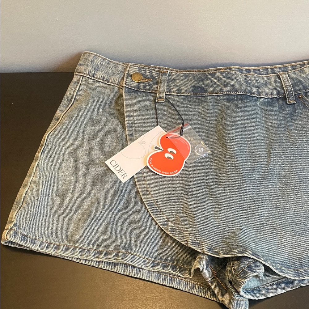 Cider Classic Blue Denim Skort - Picture 8 of 14
